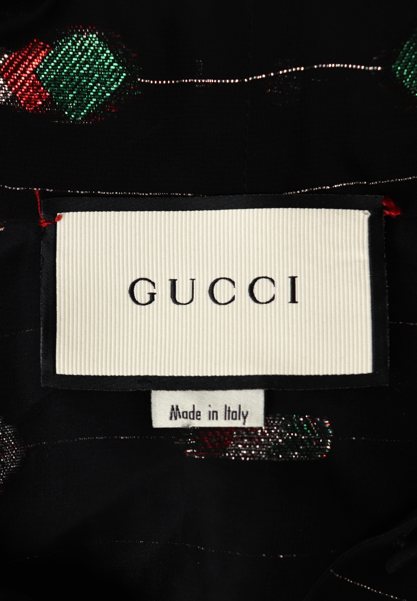 Блузка Gucci с геометричным принтом