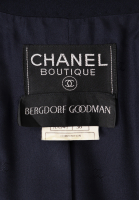 Темно-синий жакет Chanel