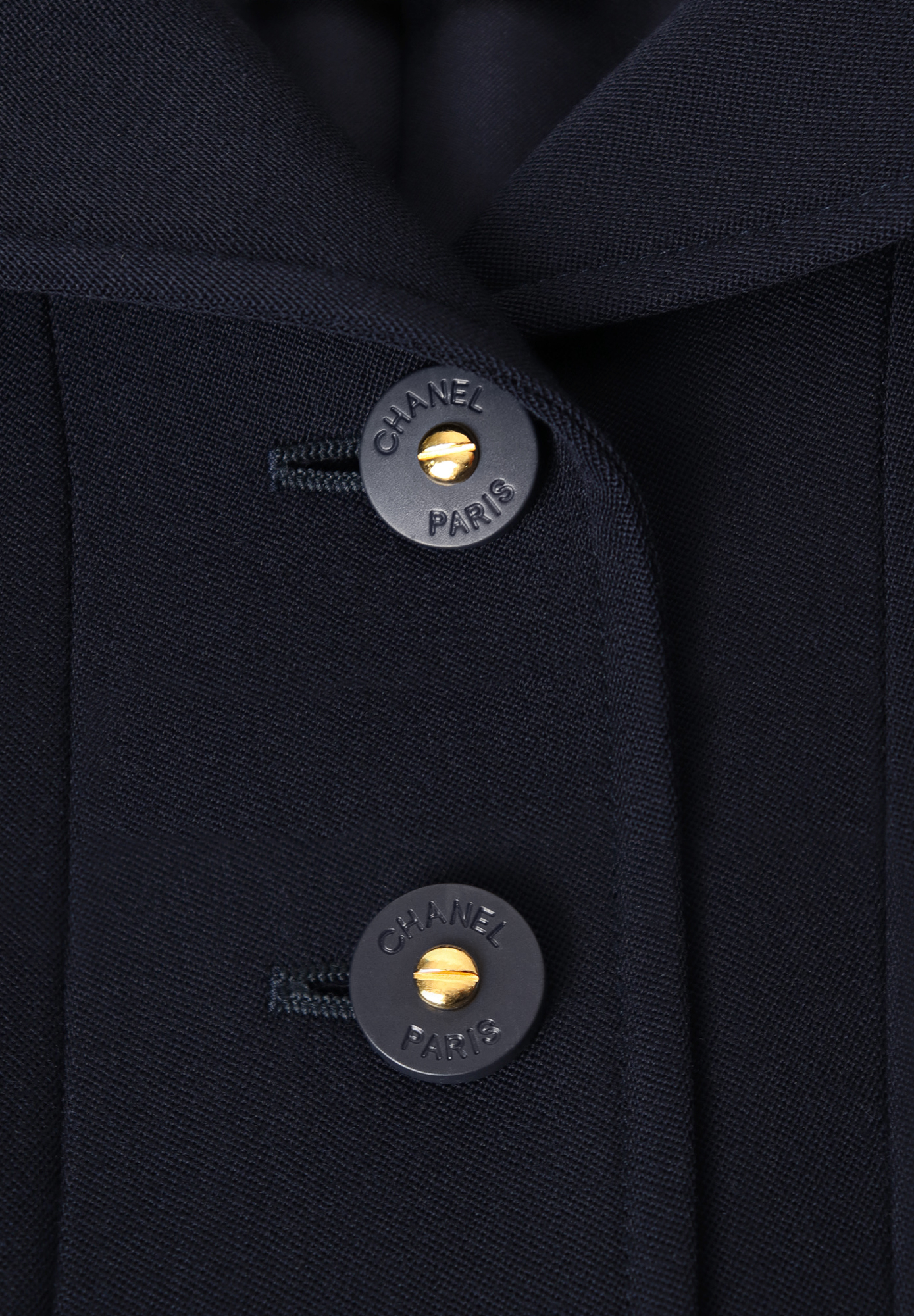 Темно-синий жакет Chanel