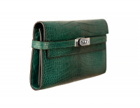 Клатч-кошелек Hermès Kelly Crocodile Niloticus