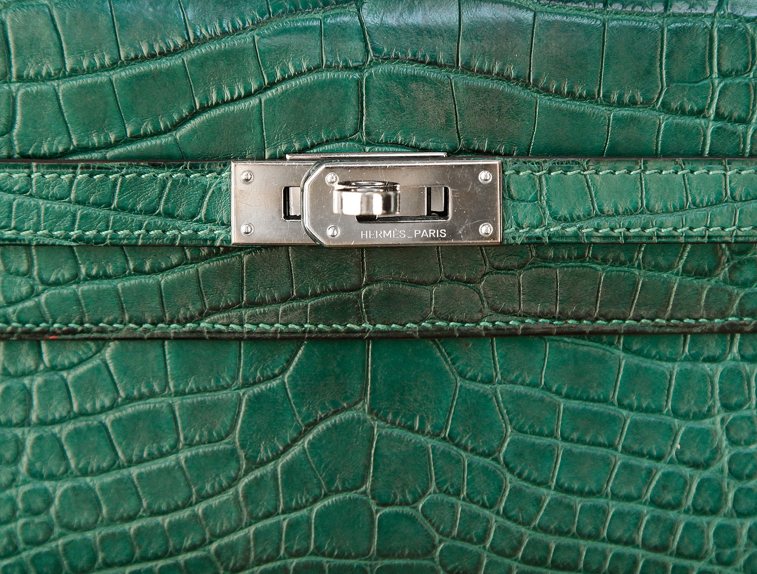 Клатч-кошелек Hermès Kelly Crocodile Niloticus