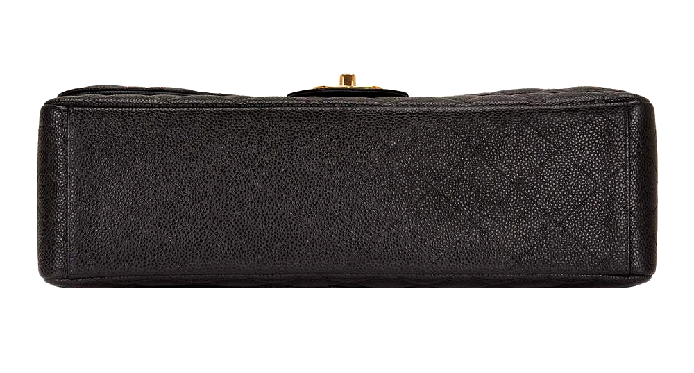 Черная классическая сумка Chanel Maxi