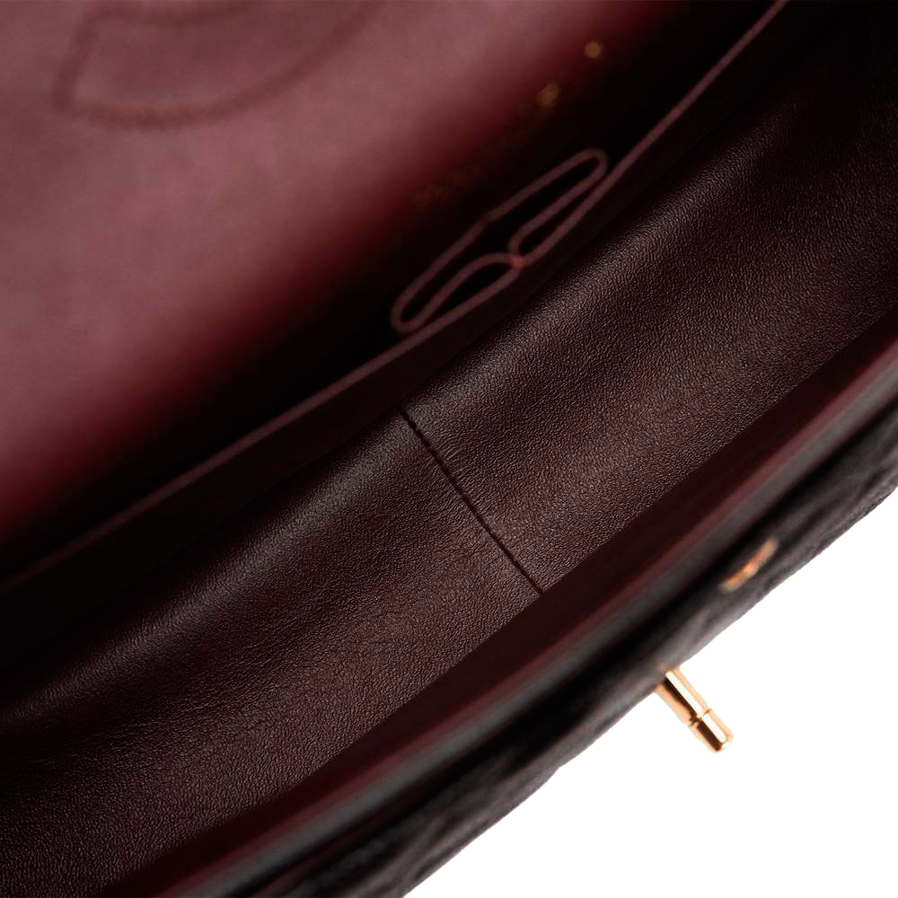 Черная классическая сумка Chanel Maxi