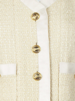 Жемчужный твидовый жакет Chanel