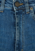 Голубые джинсы Saint Laurent