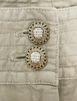 Бежевые шорты Chanel