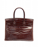 Сумка Hermès Birkin 30 в крокодиловой коже Niloticus