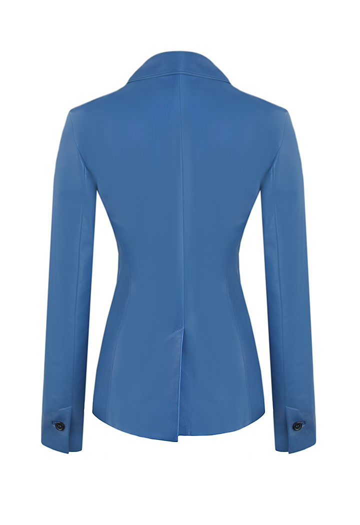 Кожаный жакет Prada