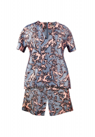 Шёлковый костюм Balenciaga