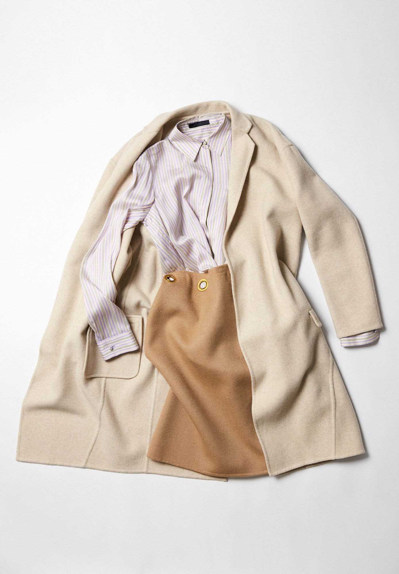 Кашемировое пальто Céline