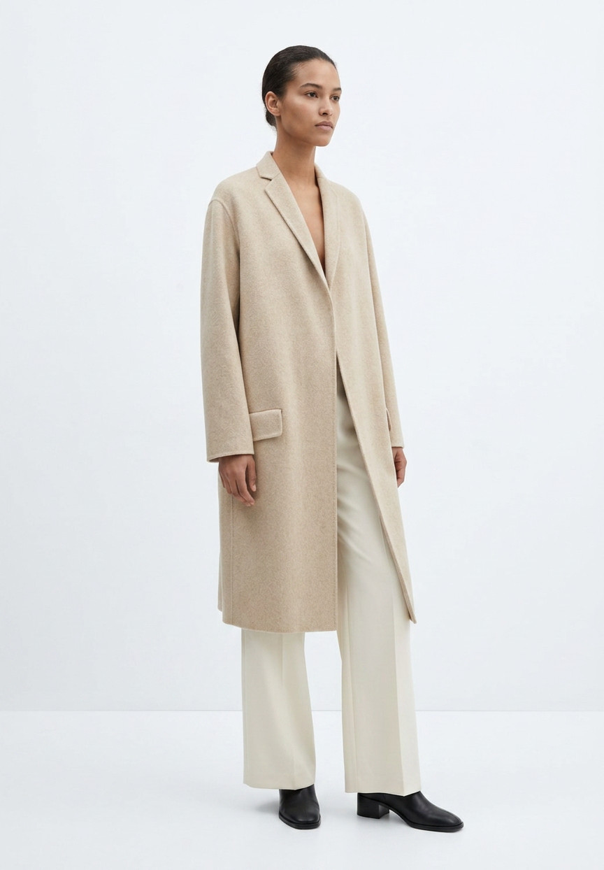 Кашемировое пальто Céline