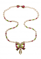 Жемчужное колье Chanel с подвеской-бантом