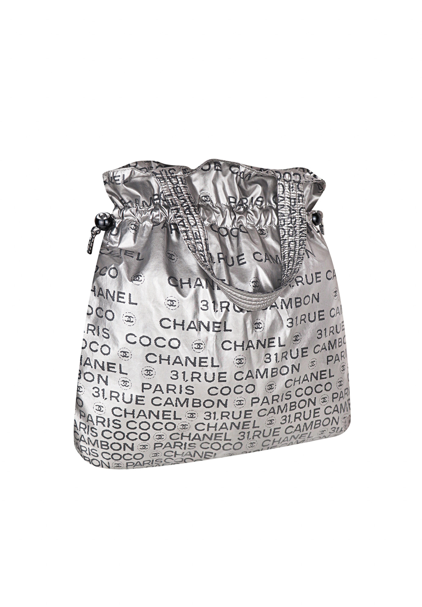 Cумка Chanel Unlimited Silver Nylon 31 Rue Cambon Tote