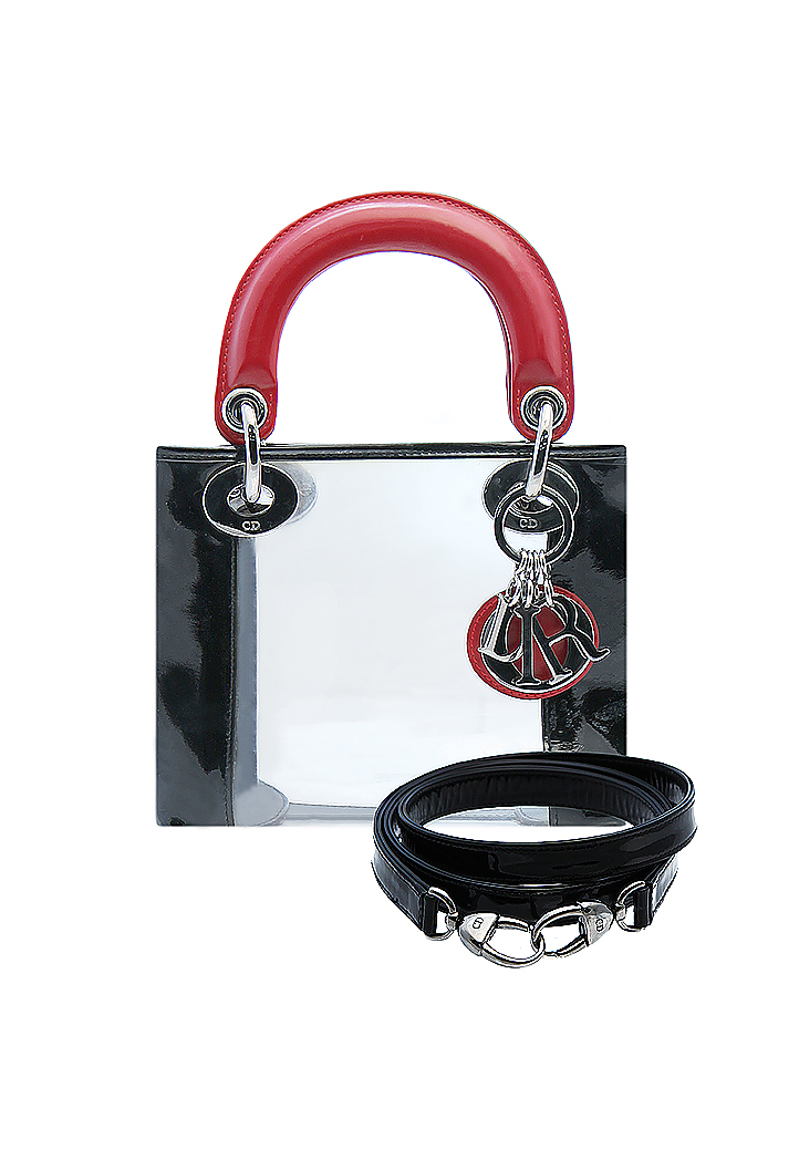Прозрачная сумка Lady Dior