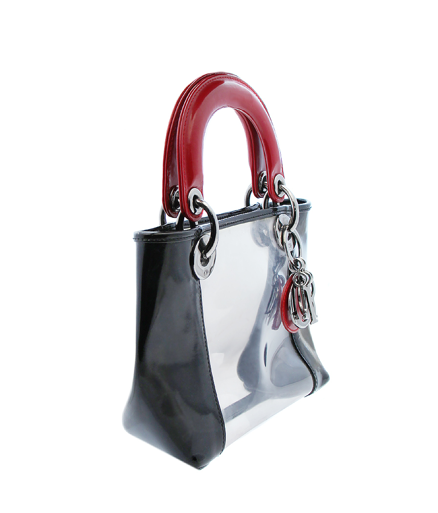 Прозрачная сумка Lady Dior