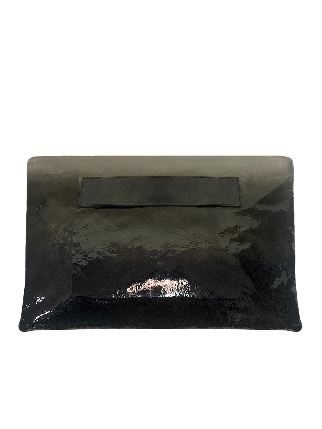 Лаковый клатч Prada