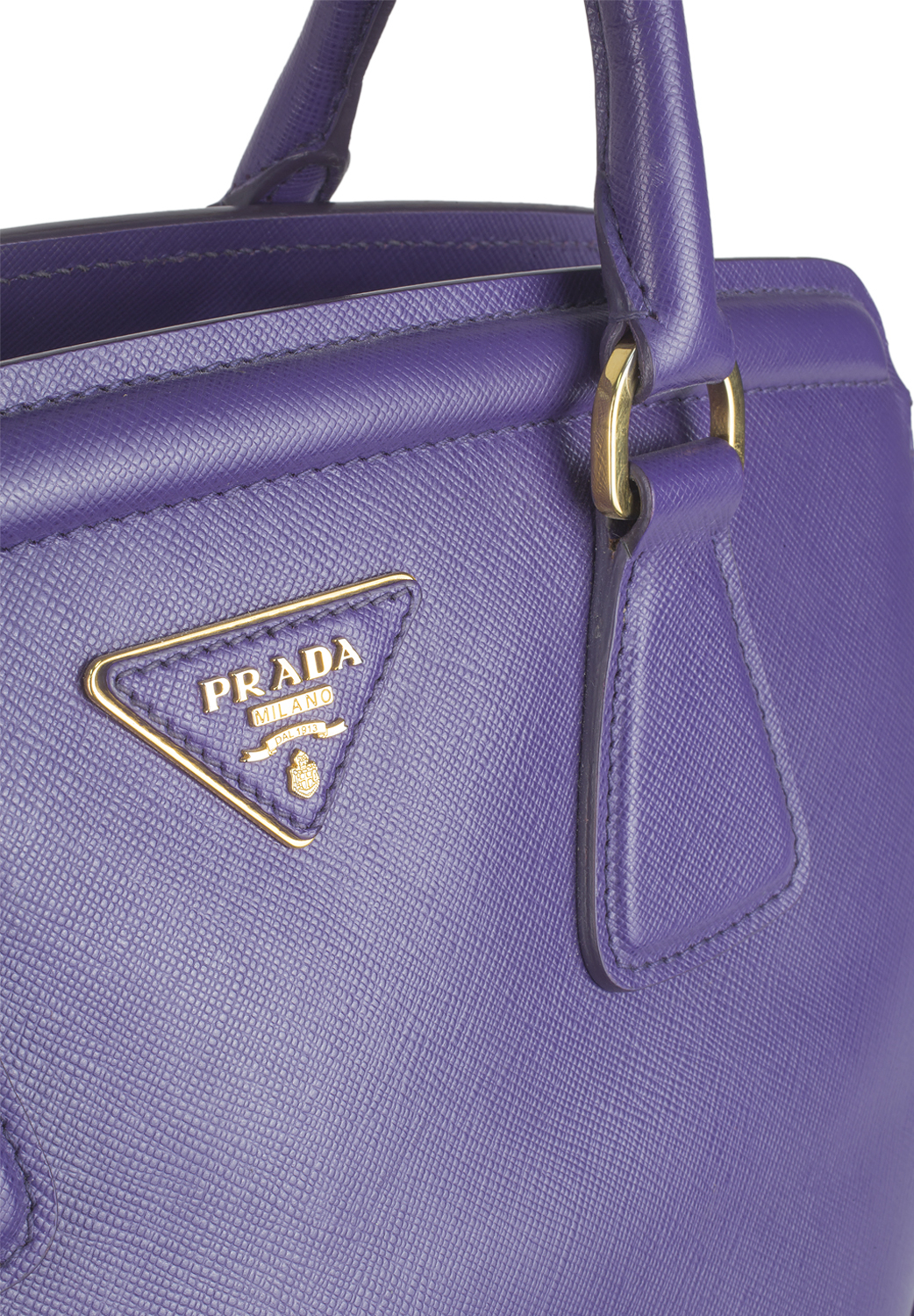 Фиолетовая сумка Prada Parabole Tote