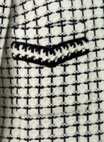 Твидовое пальто Chanel с кантом