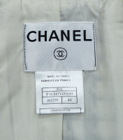 Твидовое пальто Chanel с кантом