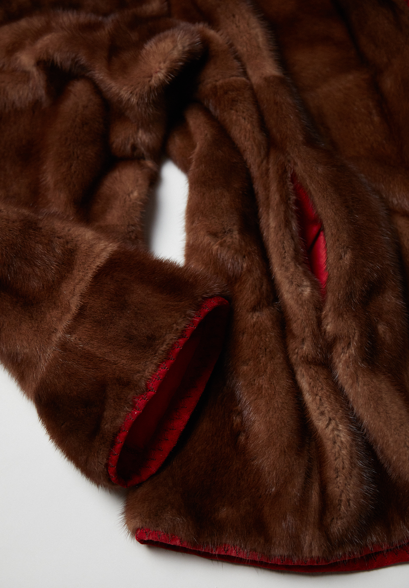 Двусторонняя шуба Christian Dior