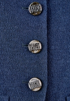 Темно-синий жакет Chanel 