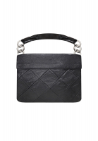 Черная сумка Chanel Quilted Calfskin Chain Tote