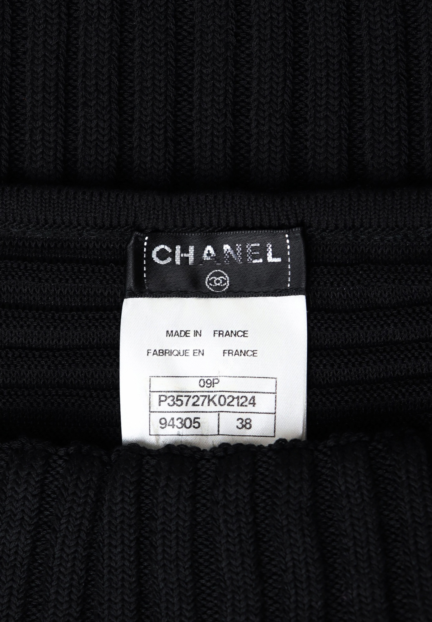 Вязаное платье Chanel
