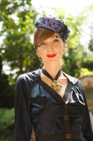 Шелковая шляпа Schiaparelli