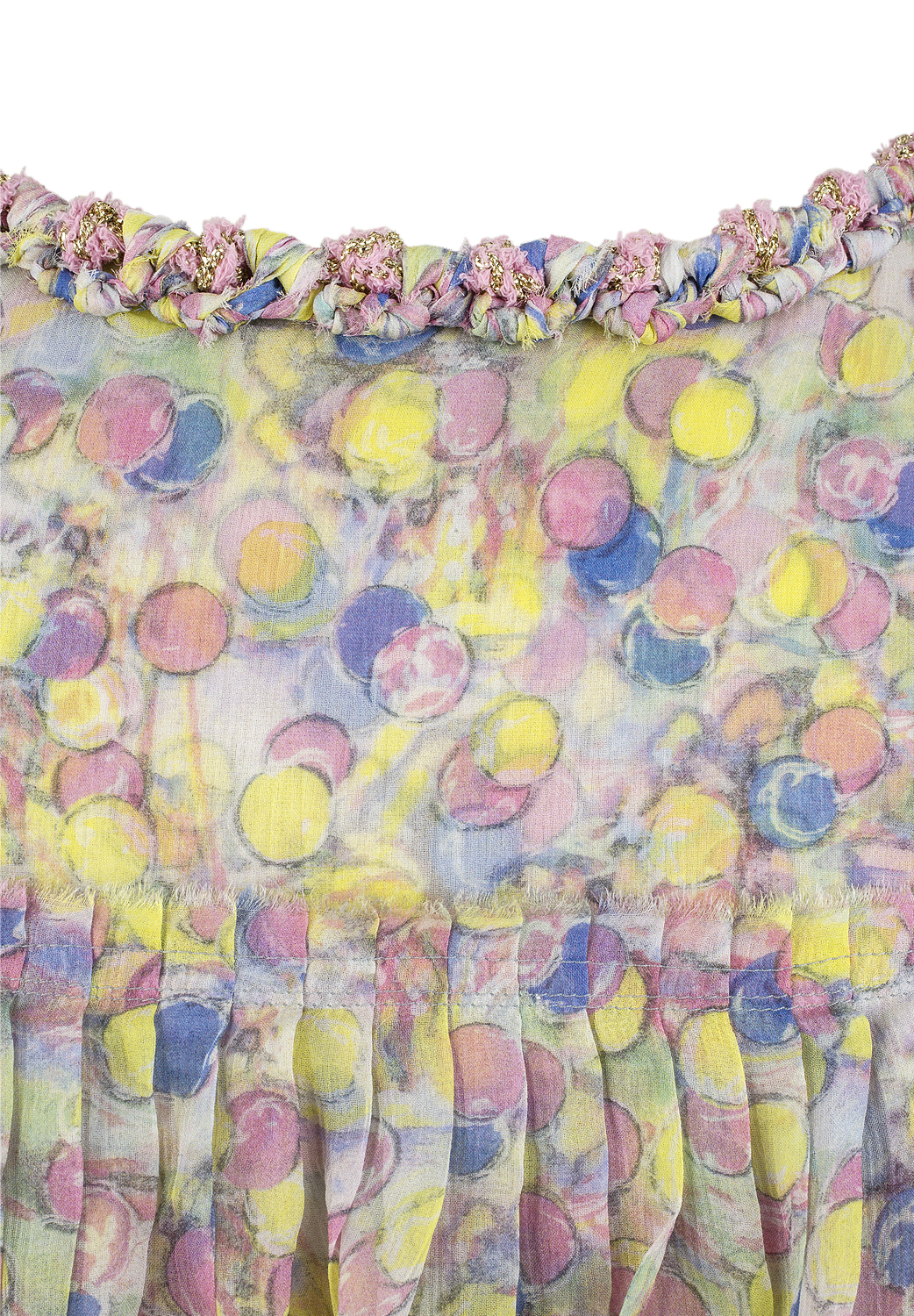 Шелковое платье Chanel