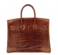 Крокодиловая сумка Hermès Birkin 35 Miel Porosus