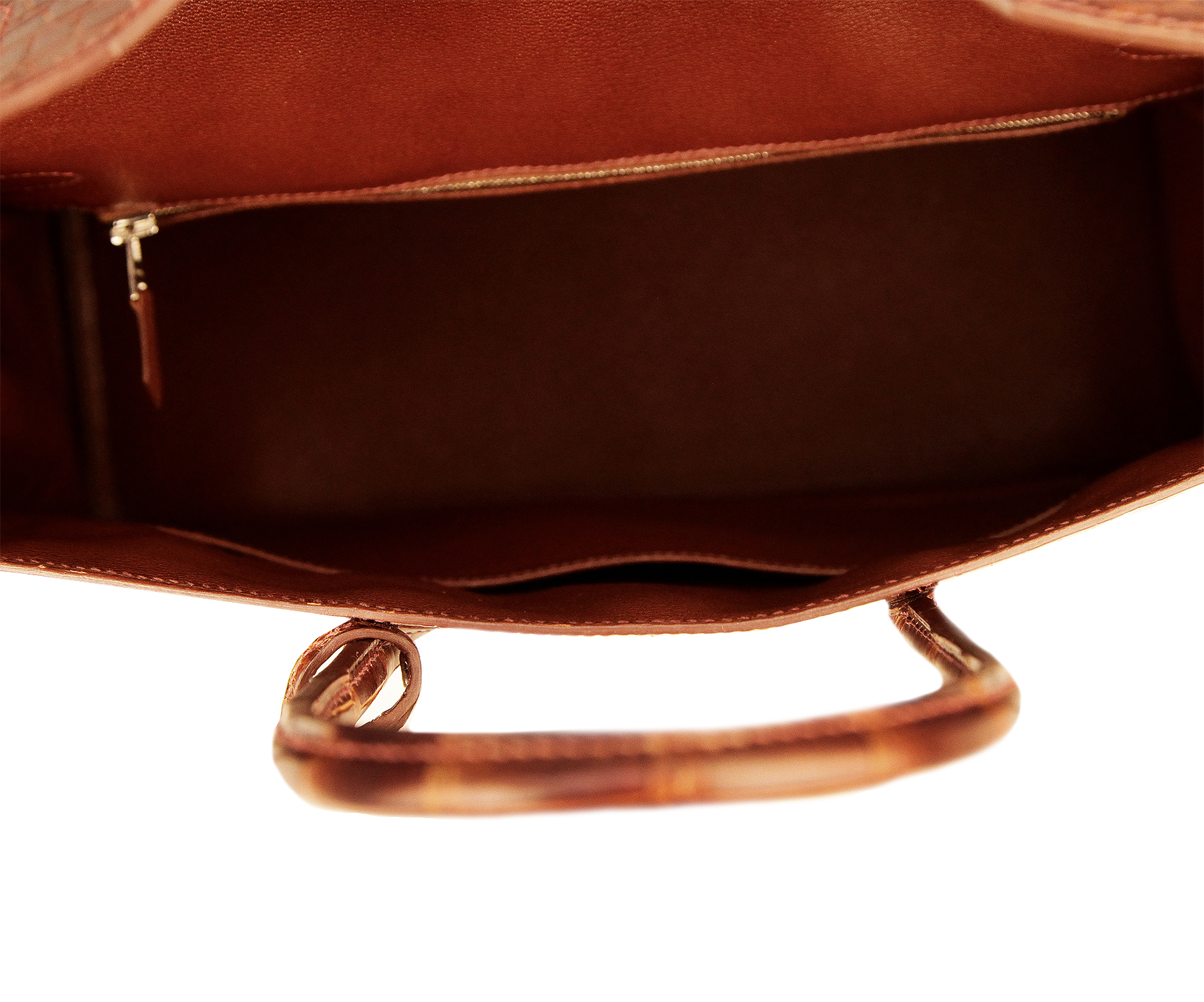 Крокодиловая сумка Hermès Birkin 35 Miel Porosus