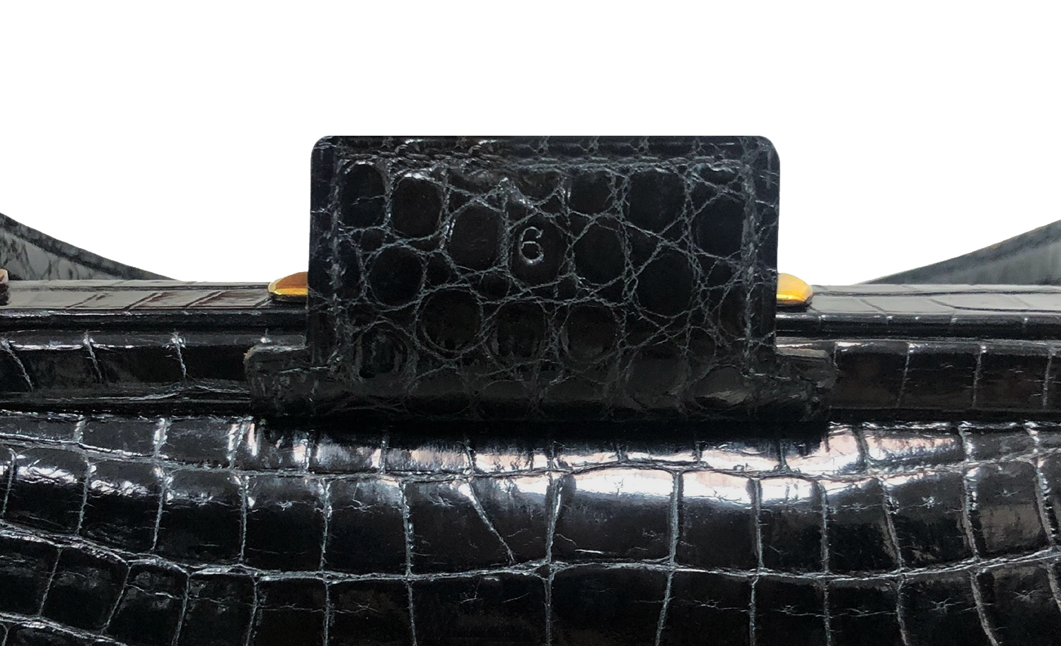 Сумка Hermès Sac Mallette Docteur Noir Porosus