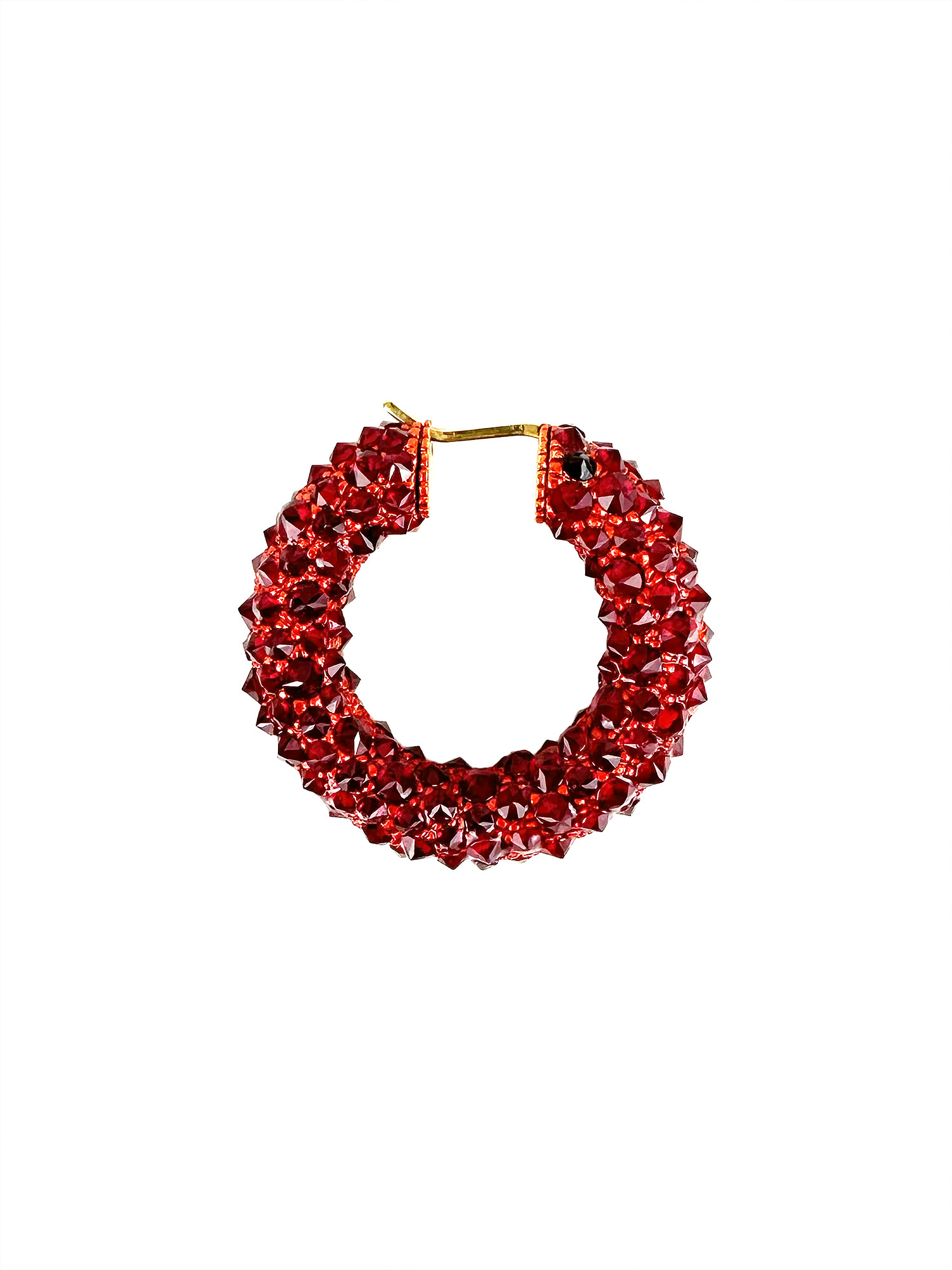 Красные серьги Céline 