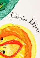 Футболка Christian Dior с аппликацией