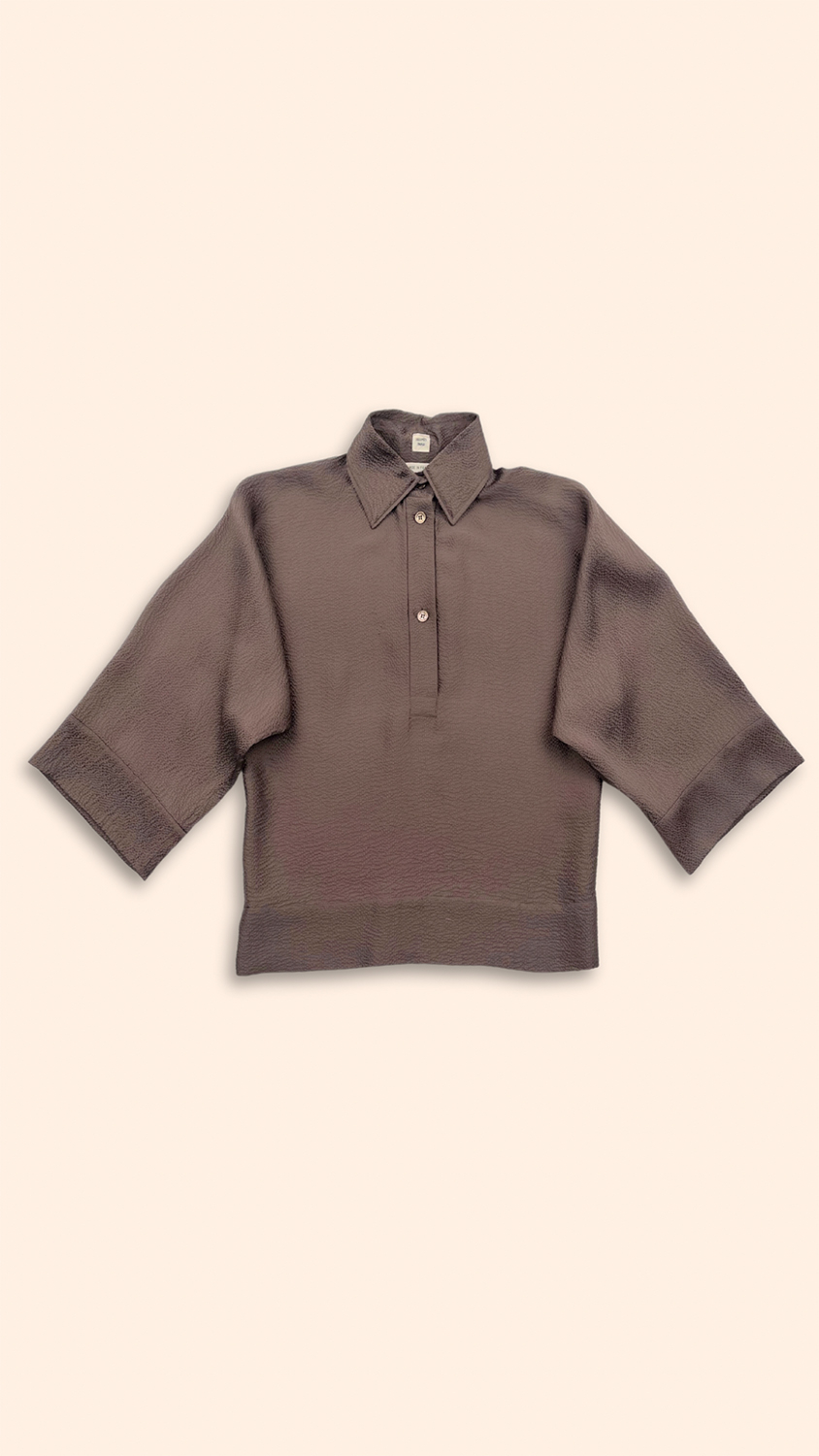 Шелковая блузка Hermès