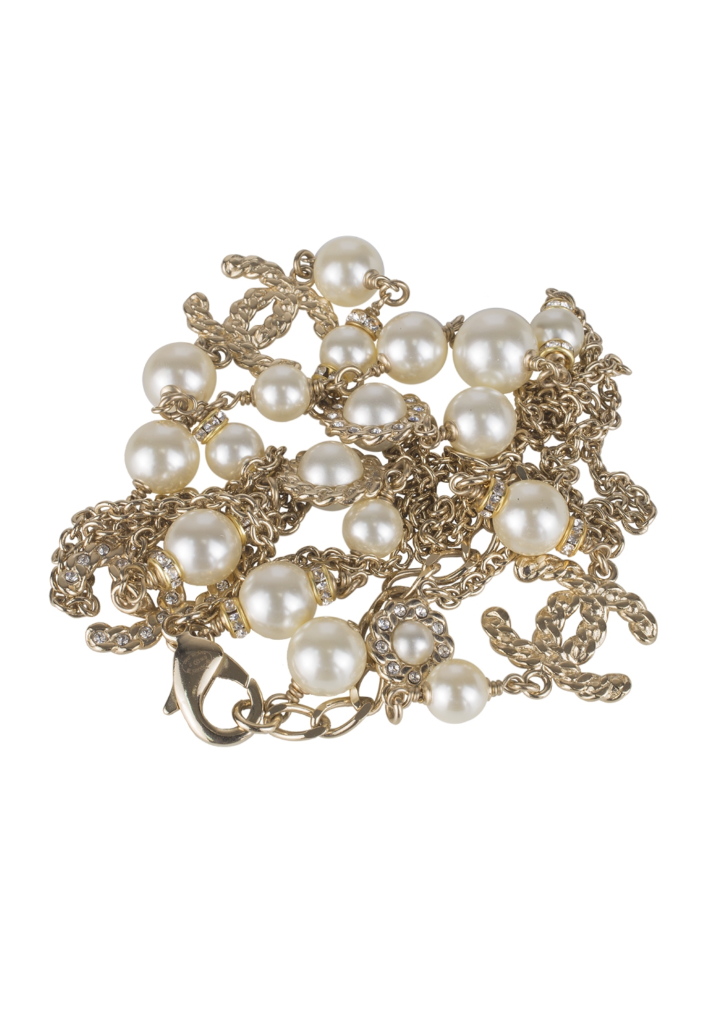 Колье Chanel с жемчужинами