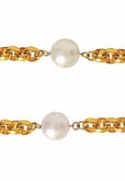 Пояс-цепь Louis Vuitton с жемчугом