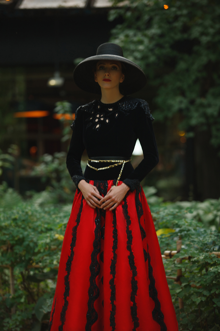 Соломенная шляпа Yves Saint Laurent