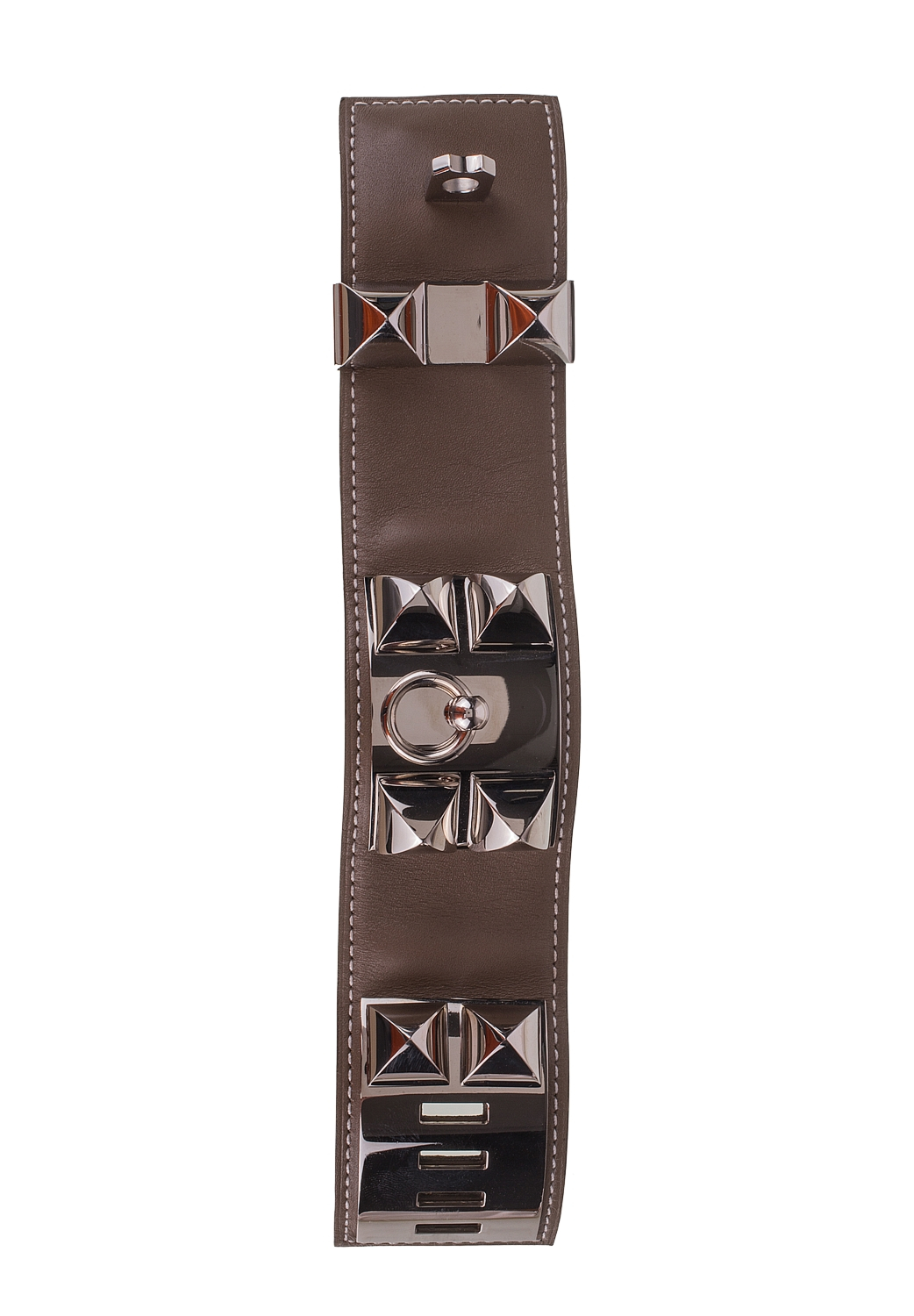 Браслет Hermès Collier de Chien Etoupe Swift