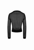 Шелковая укороченная блузка Givenchy