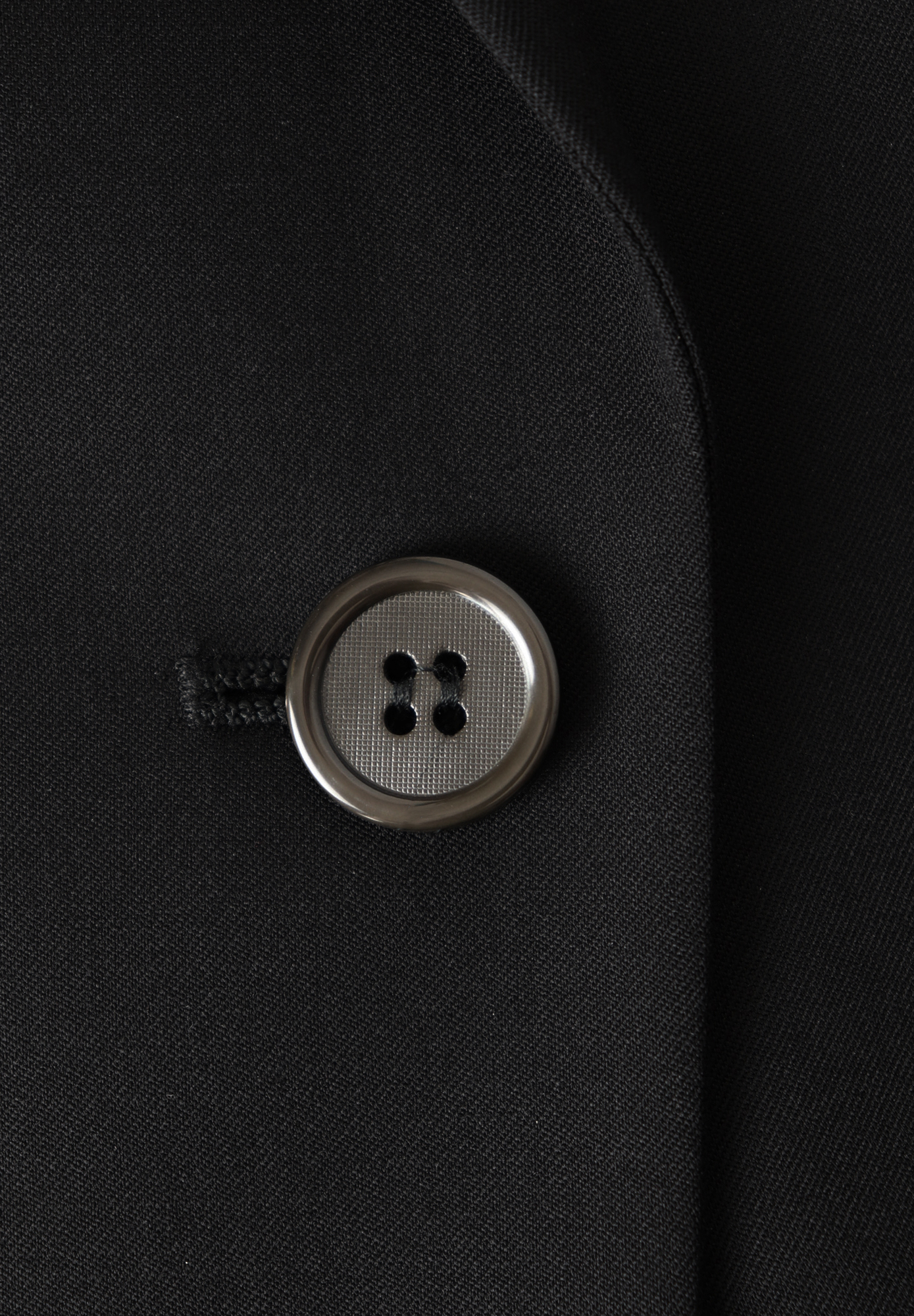 Черный жакет Yves Saint Laurent из шерсти