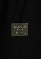 Черный меховой жакет Lanvin