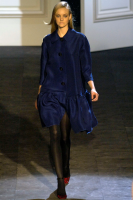 Черный меховой жакет Lanvin