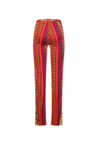 Брюки John Galliano с геометричным орнаментом