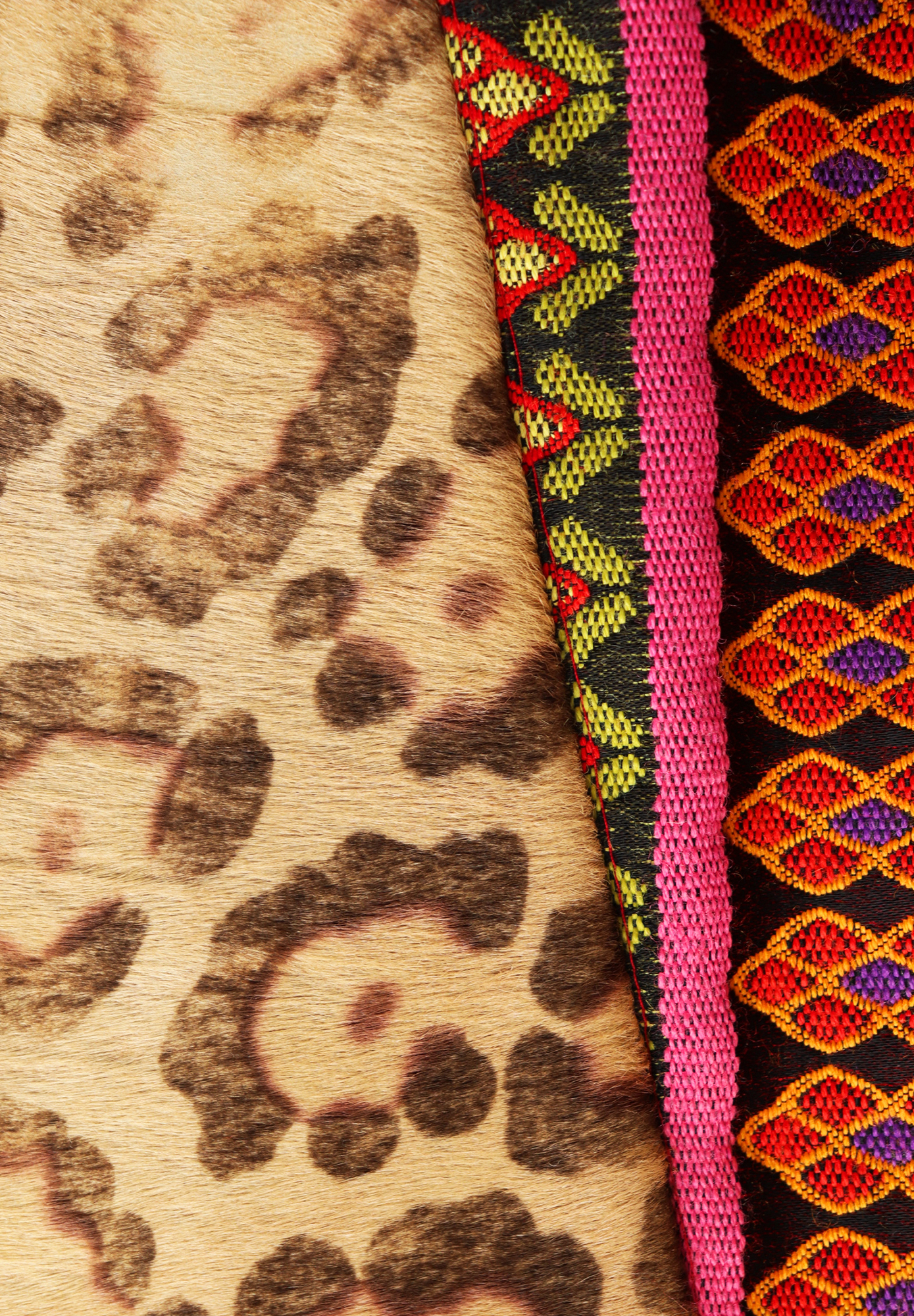 Брюки John Galliano с геометричным орнаментом