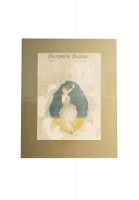 Обложка журнала Harper's Bazaar в раме
