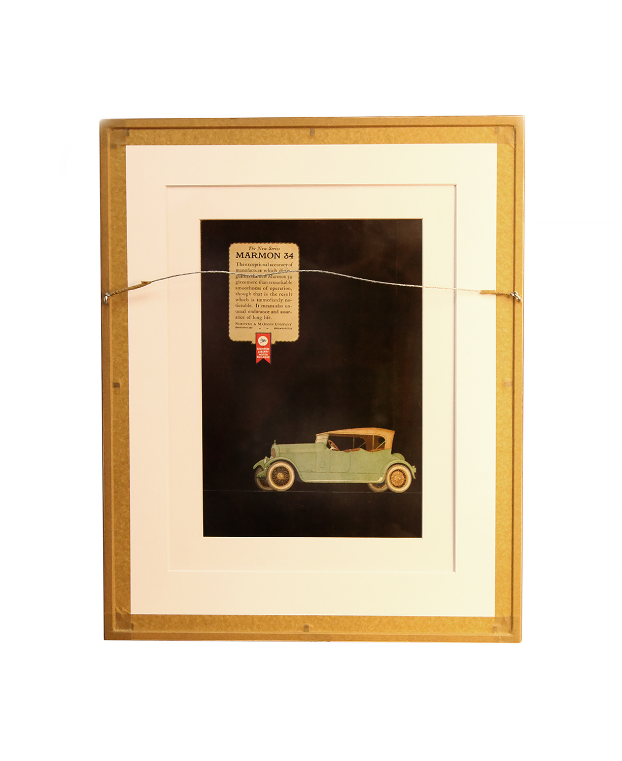 Обложка журнала Harper's Bazaar в раме