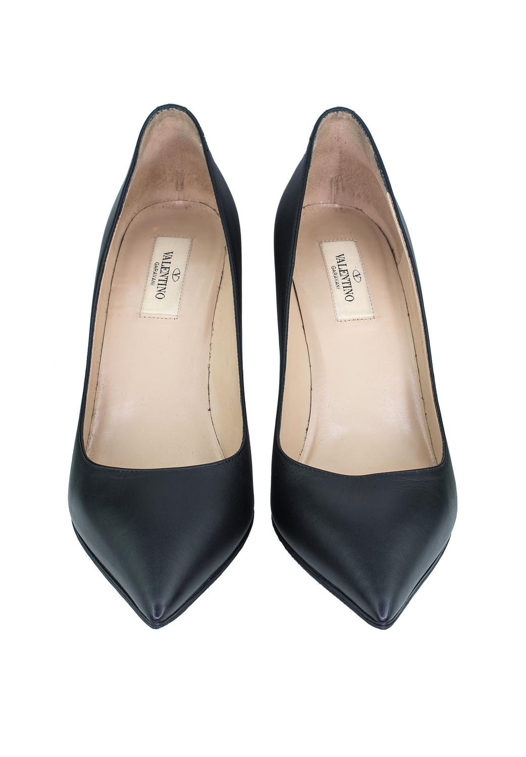 Черные туфли-лодочки Valentino