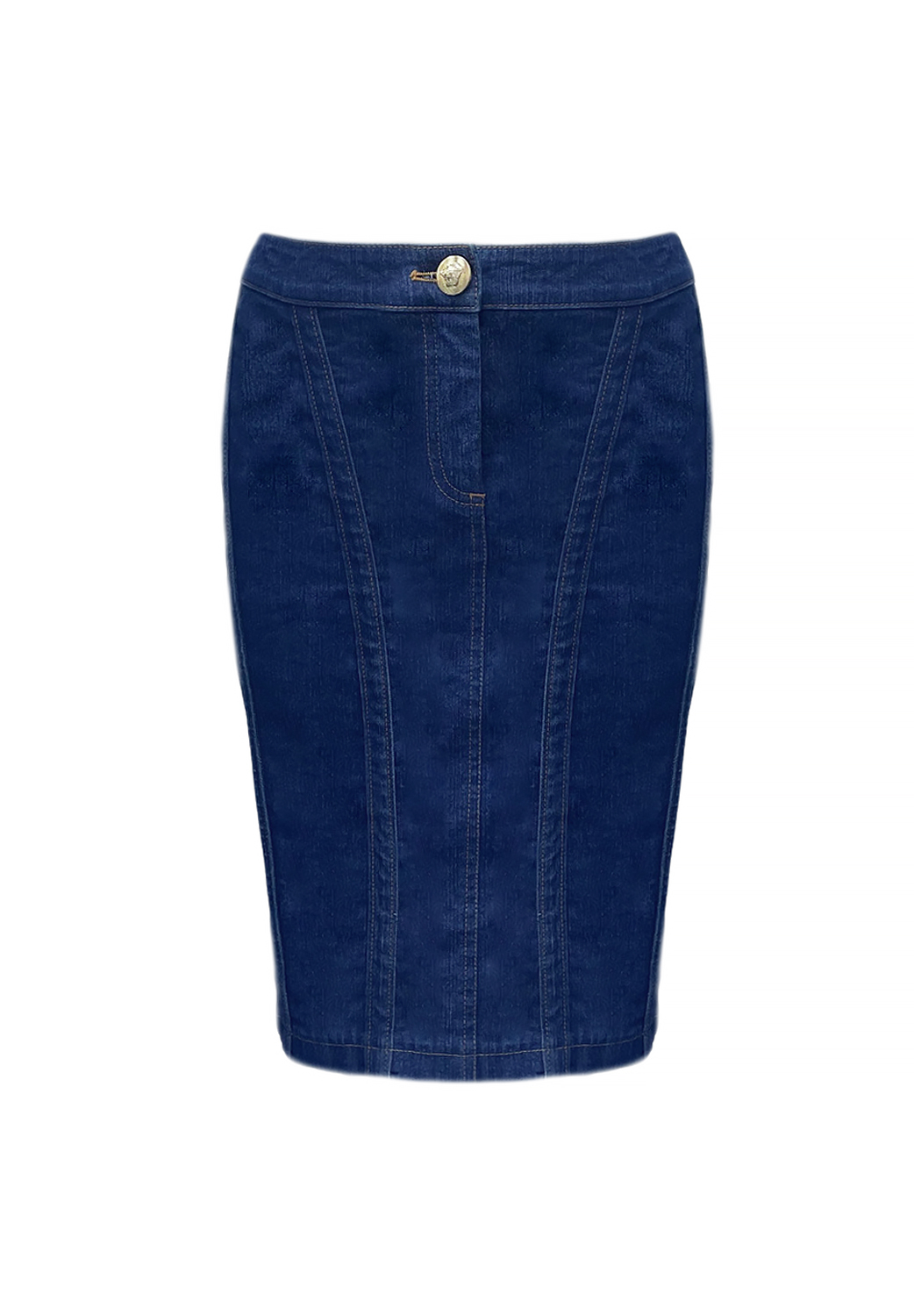 Джинсовая юбка Versace