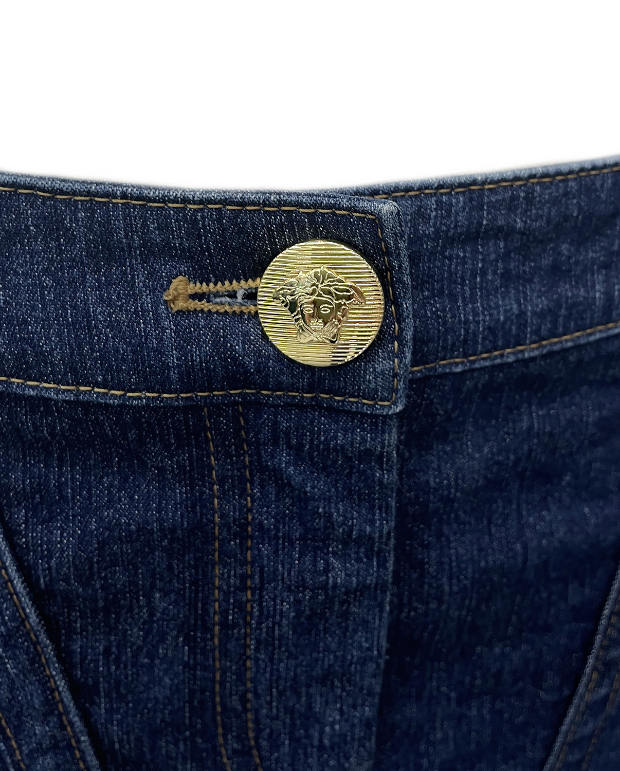 Джинсовая юбка Versace